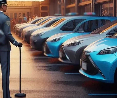 متصدی پارکینگ در فرانکفورت